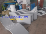 Ghế nằm hồ bơi bằng composite